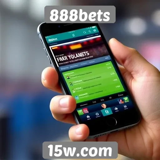 Funcionalidades mobile do 888bets