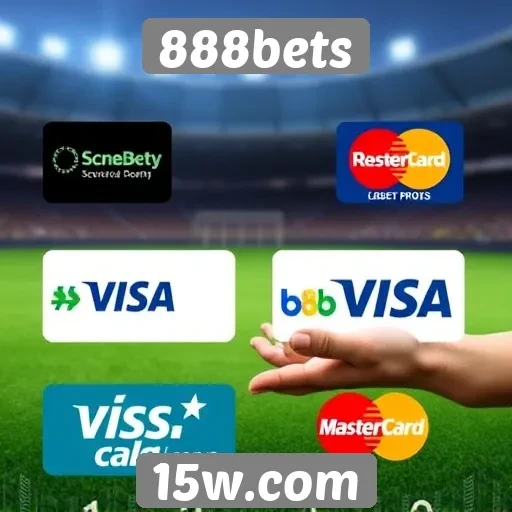 Métodos de pagamento disponíveis na 888bets